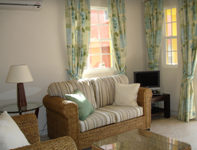 Ajoupa Villas Barbados, Living Area, Tv and Airconditioning